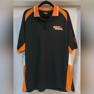 Mens - Vintage Harley Davidson Polo Shirt